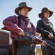 Merritt Wever, Michelle Dockery (Photo: James Minchin/Netflix)
